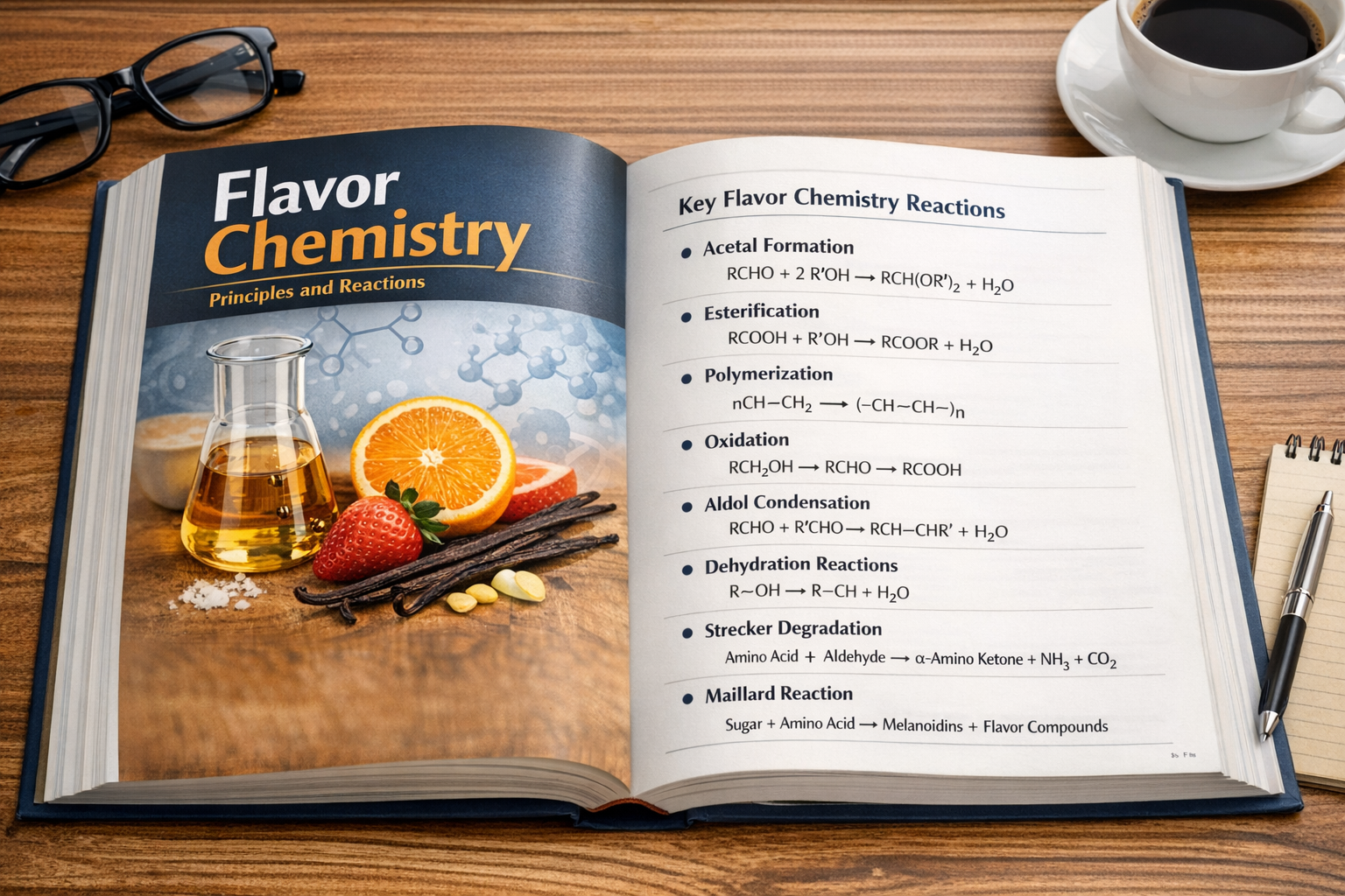 Condensation Reactions in Flavor Chemistry