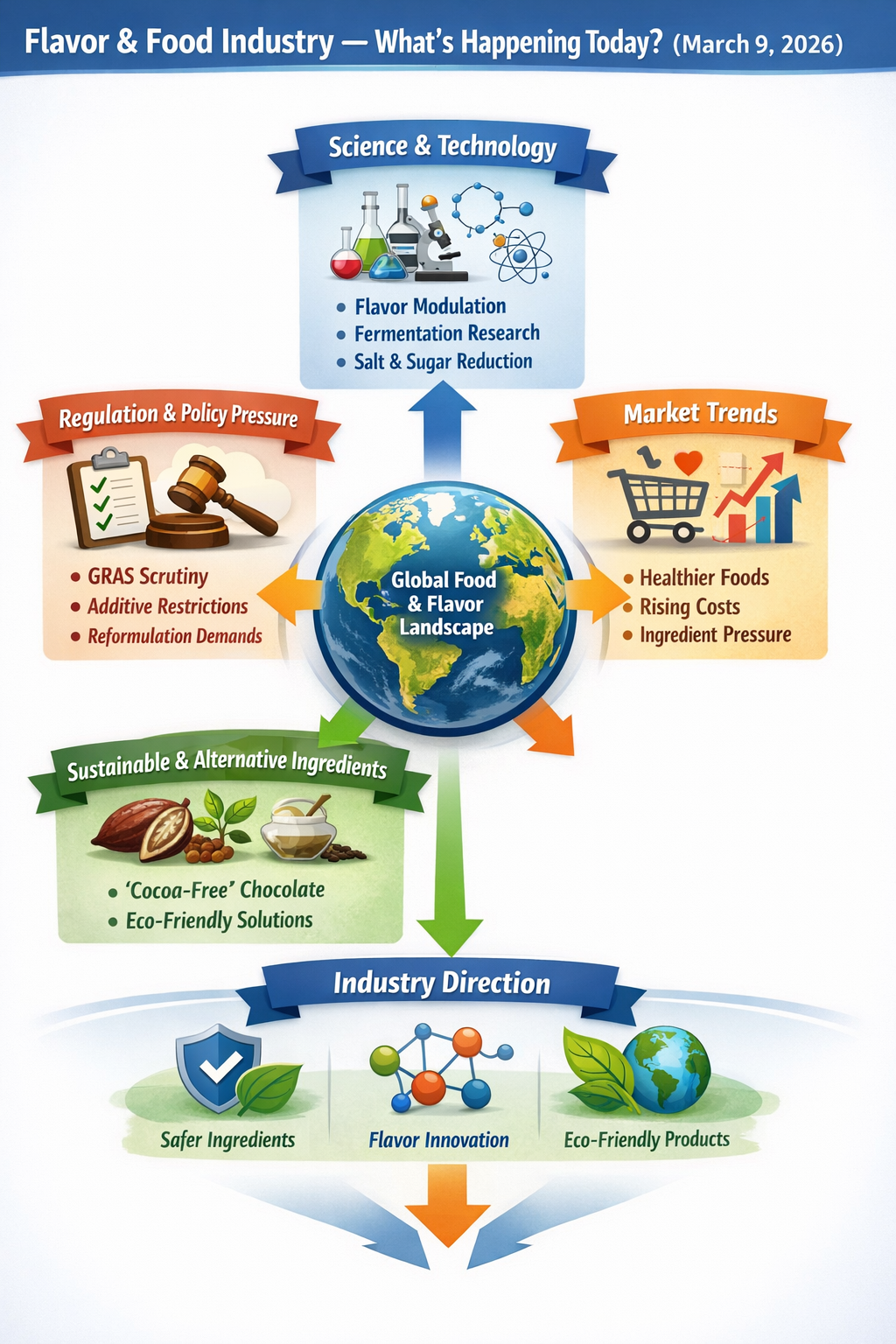 The Flavor & Food Industry Brief: March 9, 2026