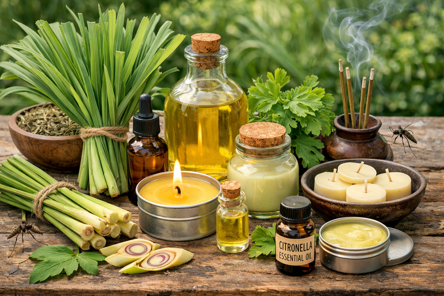 Citronella as a Natural Flavoring: A Comprehensive Technical Guide