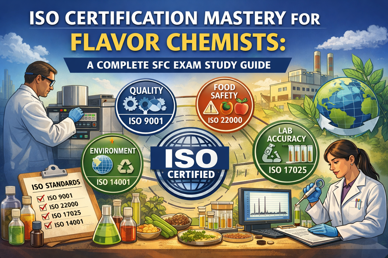 ISO Certification for Flavor Chemists: Essential Knowledge, Applications, and SFC Exam Preparation Guide