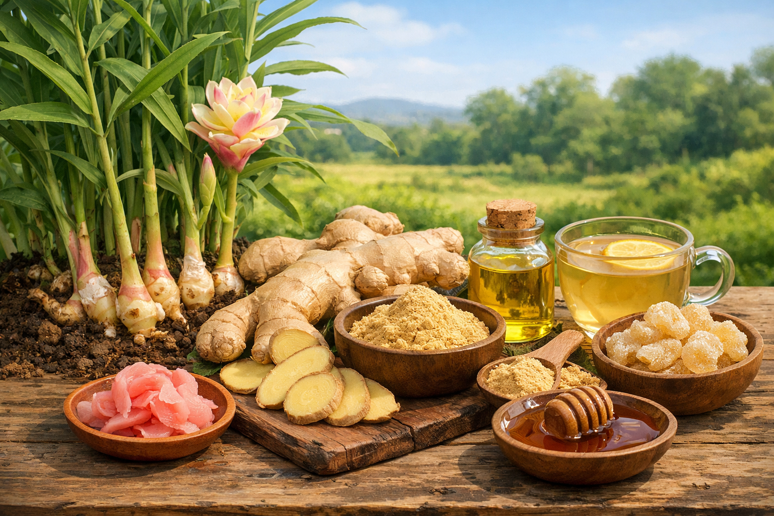 Ginger as a Natural Flavoring: A Comprehensive Technical Guide
