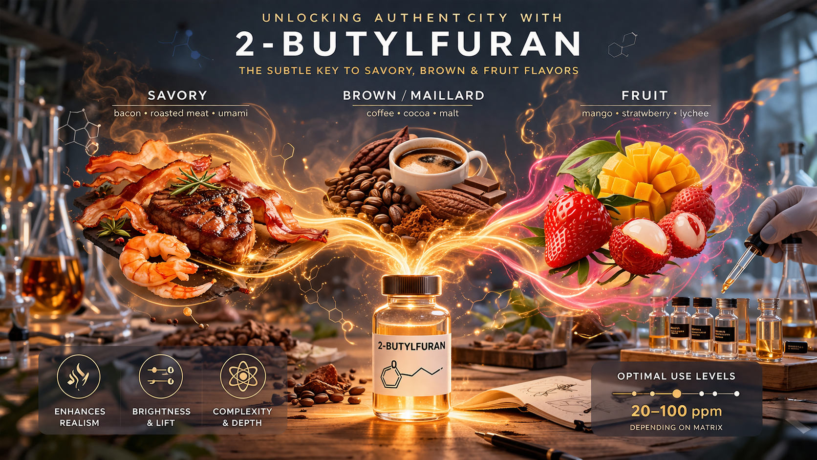 Unlocking Authenticity: Mastering 2-Butylfuran in Savory, Brown, and Fruit Flavors