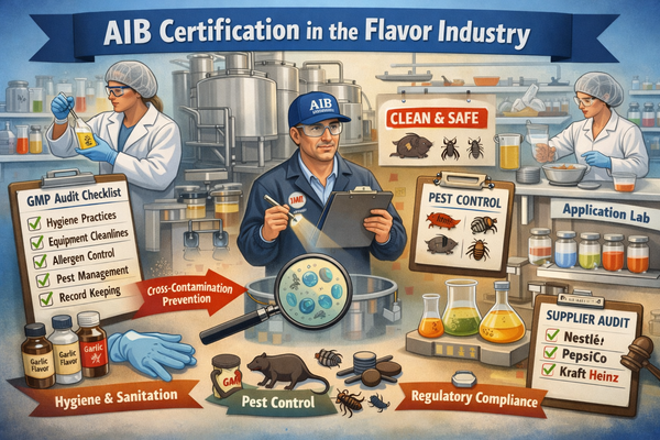 AIB in Flavor Science: The Essential Food Safety and GMP Framework Every Flavorist Must Master