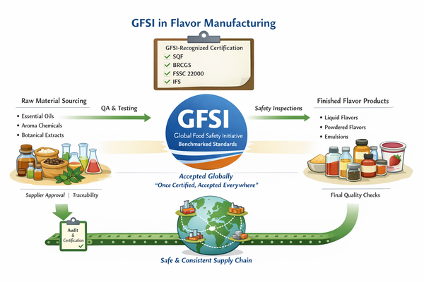 Global Food Safety Initiative (GFSI) in Flavor Manufacturing: Principles, Industry Application, and SFC Certification Mastery