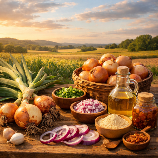 Onion as a Natural Flavoring: A Comprehensive Technical Guide