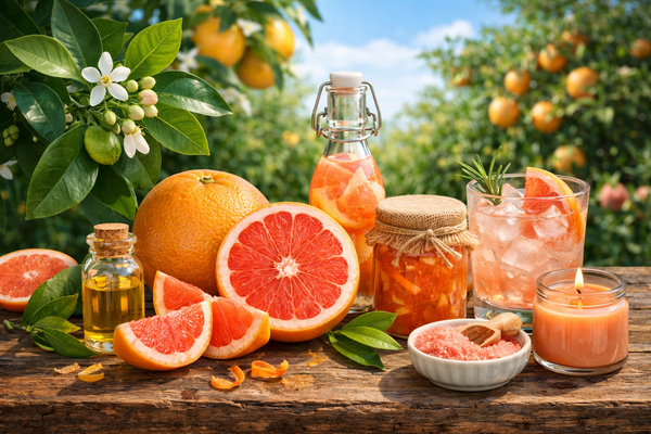 Grapefruit as a Natural Flavoring: A Comprehensive Technical Guide