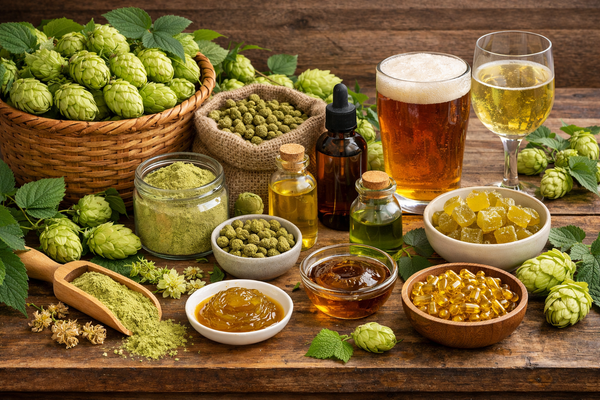 Hops as a Natural Flavoring: A Comprehensive Technical Guide