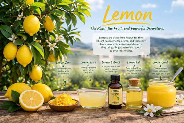 Lemon as a Natural Flavoring: A Comprehensive Technical Guide
