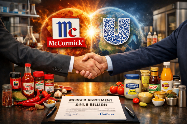 McCormick and Unilever Forge $44.8 Billion Flavor Giant in Major Food Industry Shakeup