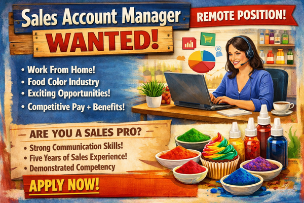 Job Opening:  Sales Account Manager Wanted