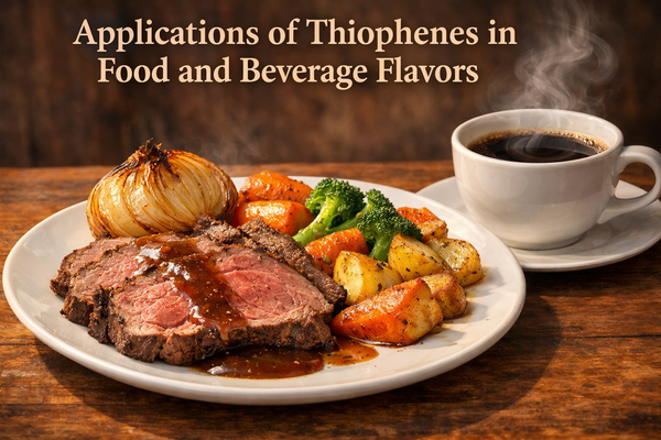 Thiophenes and their applications in flavors